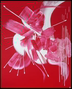 Volupté | tableau abstrait
