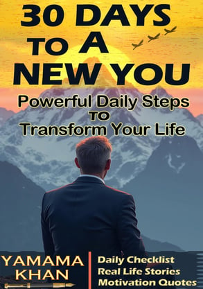 30 days to a new you motivational ebook by yamama khan