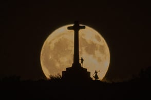 Luna del ciervo. Olarizu