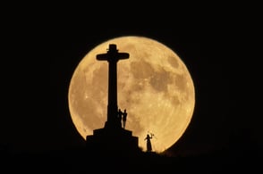 Luna del ciervo. Olarizu