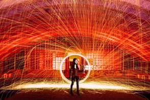 A través del círculo de fuego