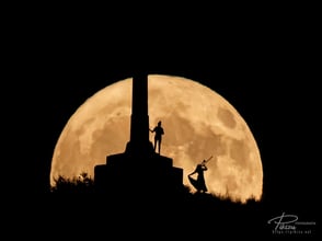 Luna del ciervo. Olarizu