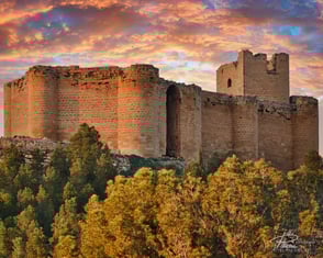 Castillo al atardecer