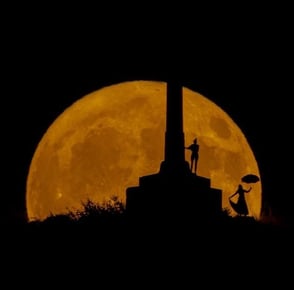 Luna del ciervo. Olarizu