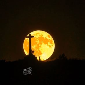 Luna del ciervo. Olarizu