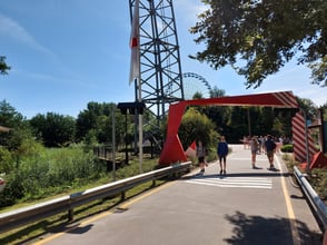 Poort speedzone speed zone walibi