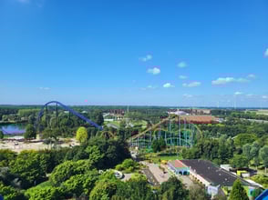 Walibi goliath bouw yoy condor lowlands