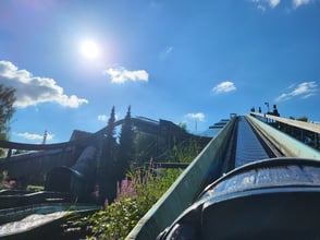 Crazy river lifthill walibi zon