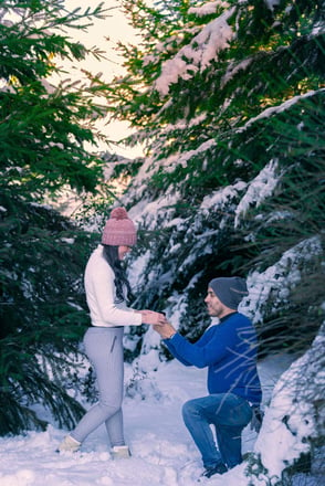 sesion de fotos de pareja en Bariloche