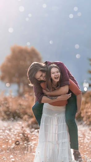 sesion de fotos de pareja en Bariloche