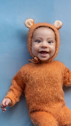 Sesión de fotos para bebes en Bariloche