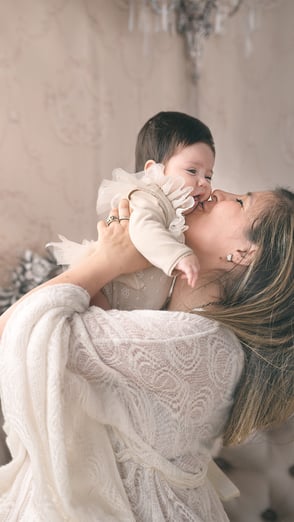 Sesión de fotos para bebes en Bariloche