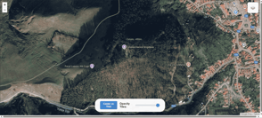 Harta LiDAR pentru Comuna cugir, alba