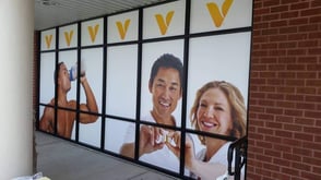 Storefront Window Graphics installed by Jackson Crane, Asheville N.C.