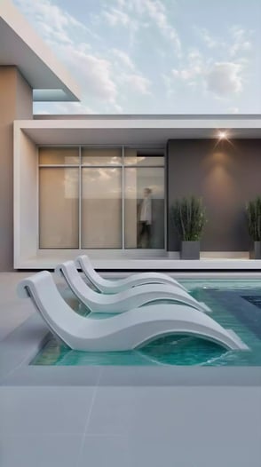 render piscina casa campestre moderna de lujo barranquilla