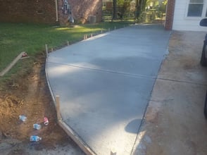 driveway extension concrete contractors huntsville al