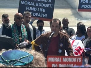 Ezra Levin MORAL MONDAY RALLY