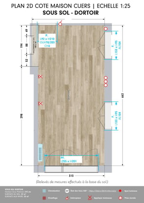 i3deco Toulon: Plans 2D pour rénovation villa avec piscine à Cuers.