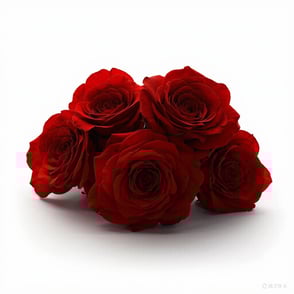 ramo de rosas rojas
