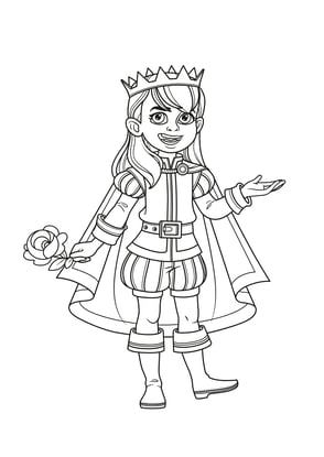 coloriage prince