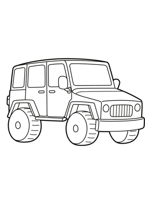 coloriage 4x4