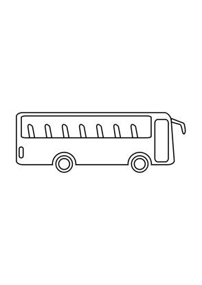 coloriage bus