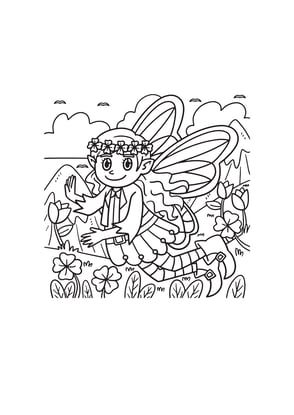 coloriage lutin