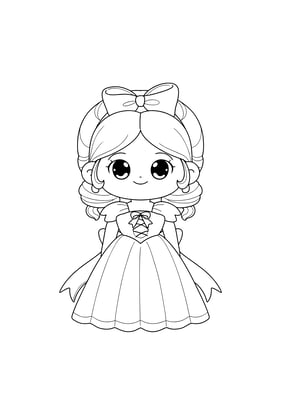 coloriage princesse