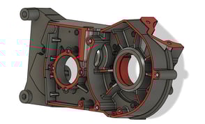 karter silnika M541 do Simsona S51 druk 3D