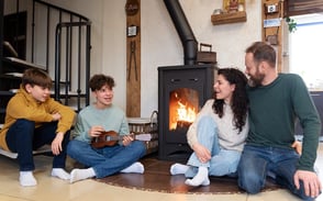 Chimenea de leña