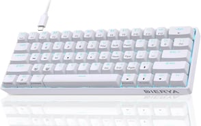 Dierya DK61se, Teclado Mecánico Gaming Mini 60% Red Switch Mechanical Keyboard 