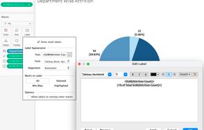 Tableau interactive dashboard project