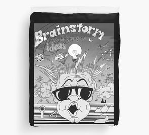 Brainstorm Journal a Great Place to Keep Your Ideas Safe - ideasTMM Designed by Karen Barron