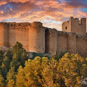 Castillo al atardecer