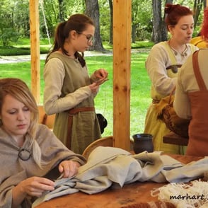 Festival Celtique, dames.