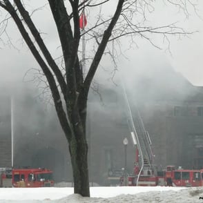 Incendie du Manèege.
