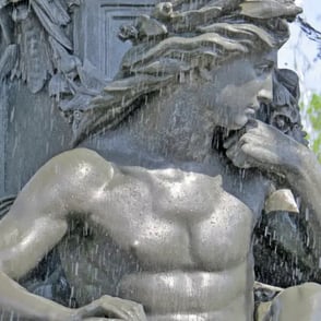 Fontaine de Tourny, Québec.