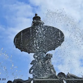 Fontaine de Tourny, Québec.