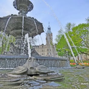 Fontaine de Tourny, Québec.