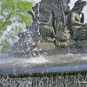 Fontaine de Tourny, Québec.