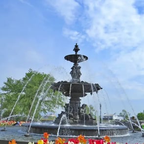 Fontaine de Tourny, Québec.