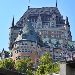 Château Frontenac, détail.