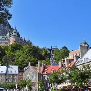 Château Frontenac, funiculaire.