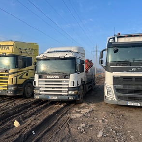 Scania ir Volvo vilkikai