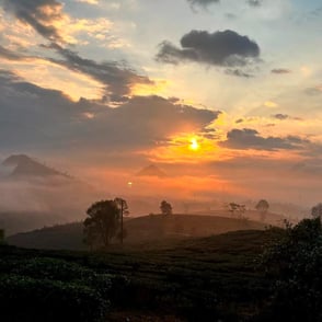 Sunrise Lai Chau North Vietnam