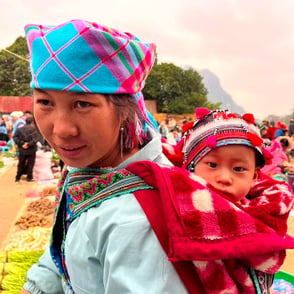 Ethnic minority North Vietnam Lai Chau