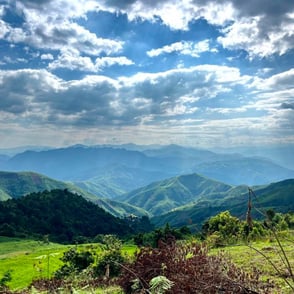 Mountains Lai Chau North Vietnam