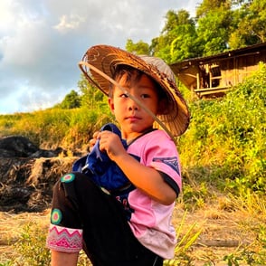 Children Lai Chau North Vietnam