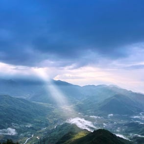 Mountain Lai Chau North Vietnam