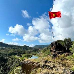 Vietnam flag Lai Chau